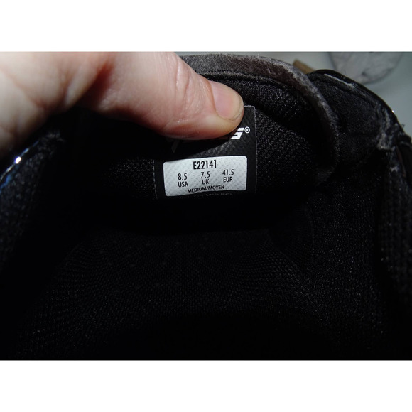 Bates Men's High Gloss Oxford Duty Work Shoe Size 8.5 Black - Picture 10 of 10